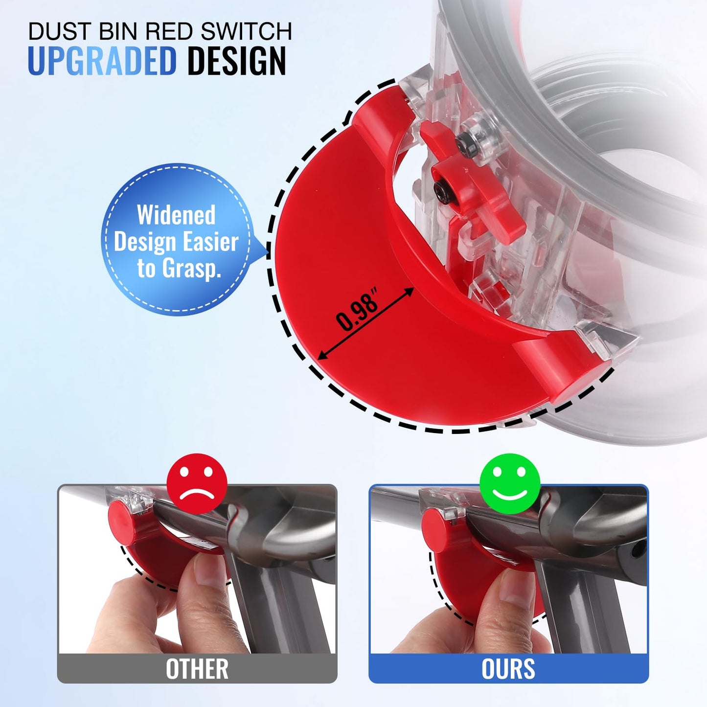 Upgraded Dust Bin