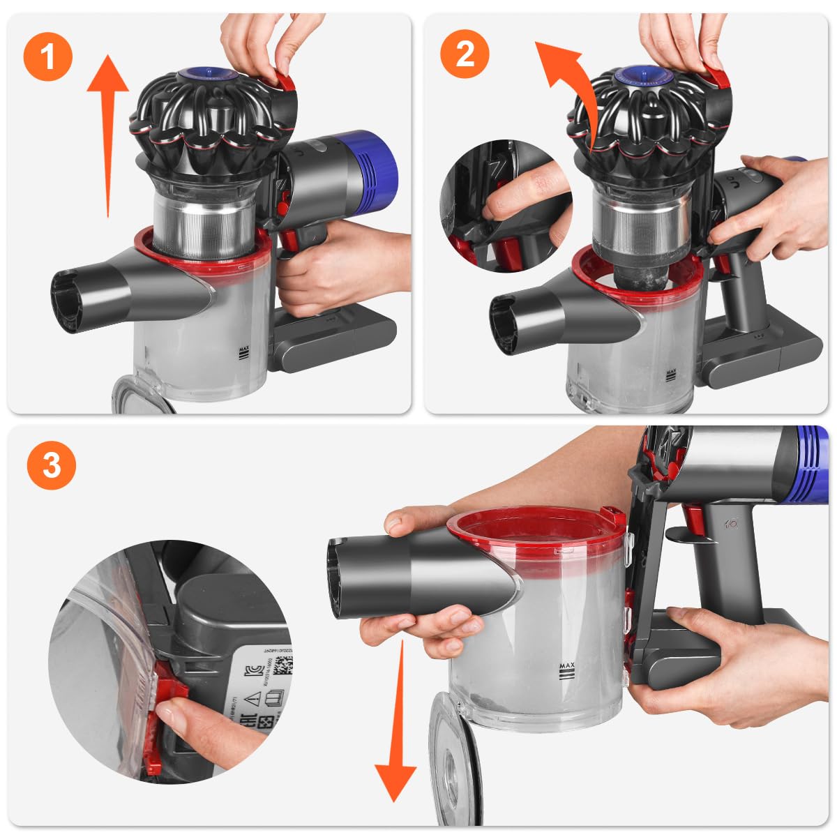 V7/V8 Dust Bin