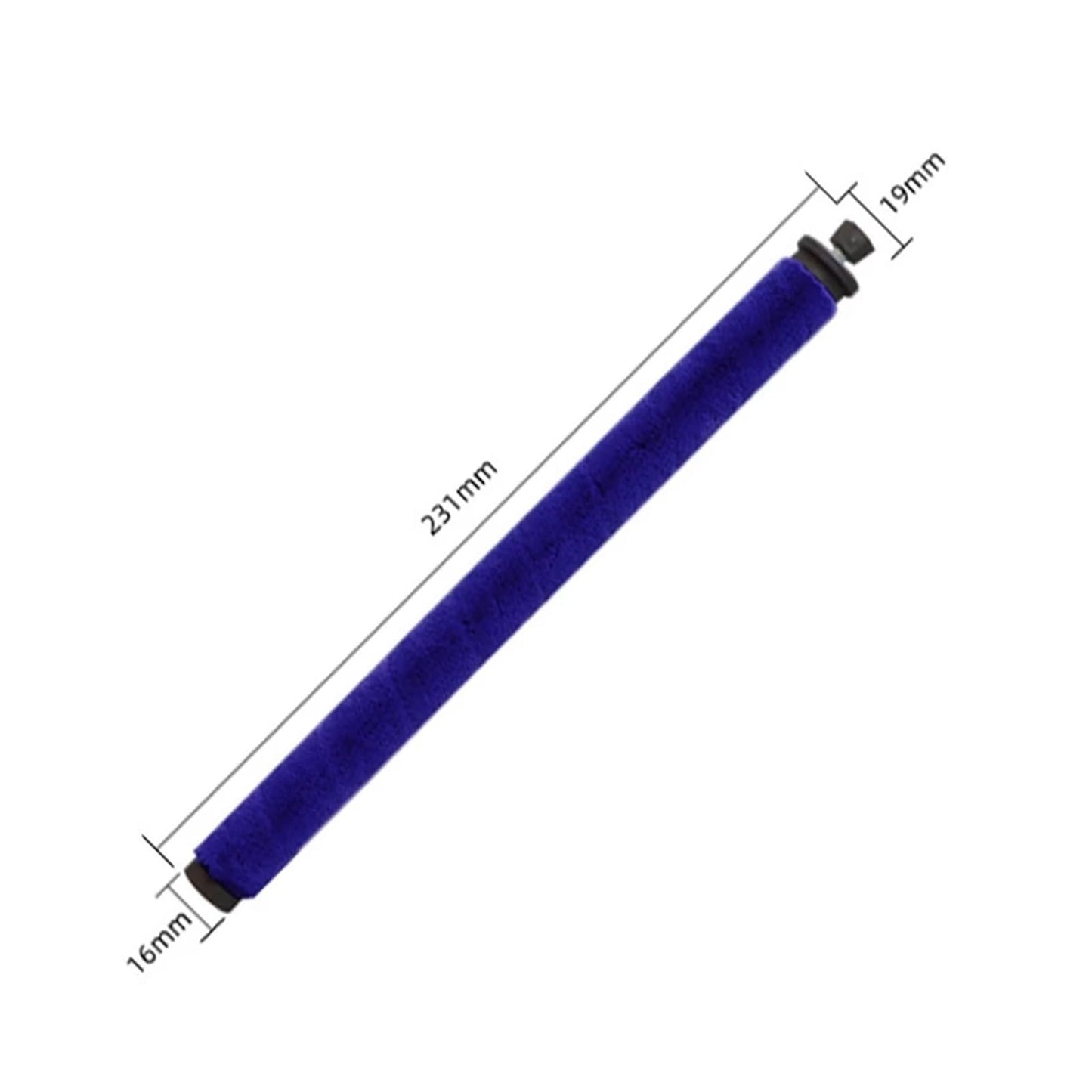 Soft Velvet Brush Head Thin Rod Roller