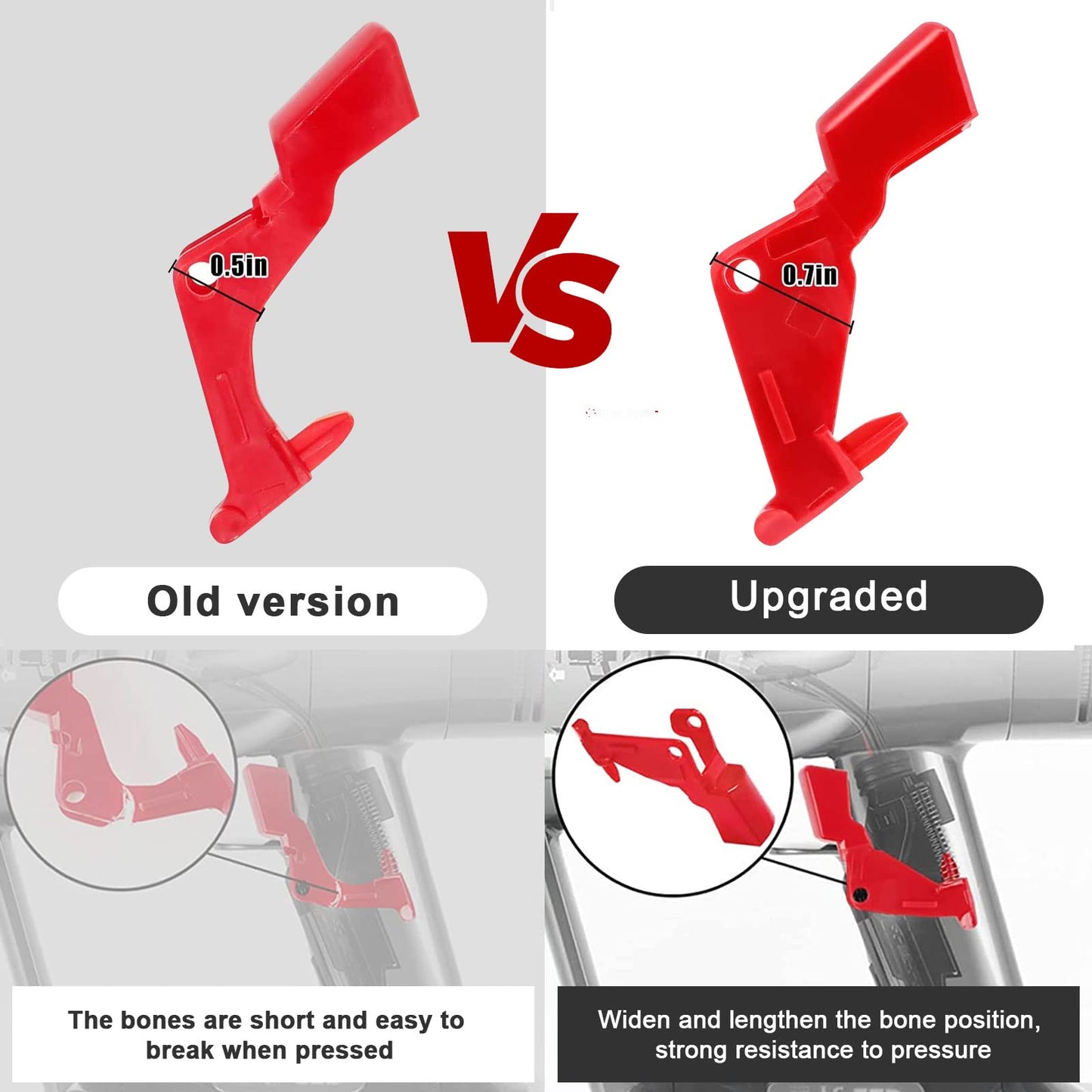 Upgraded Trigger Power Switch Button