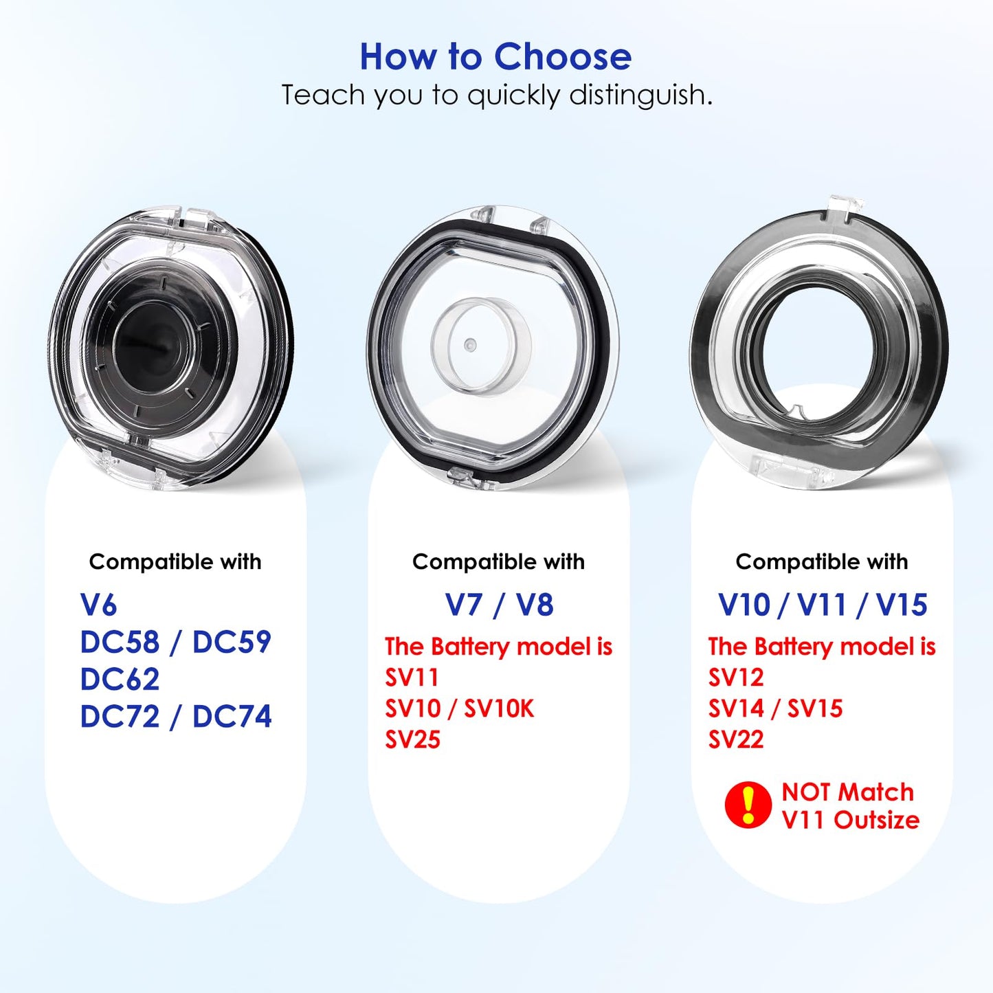 V7/V8 Dust Bin Lid