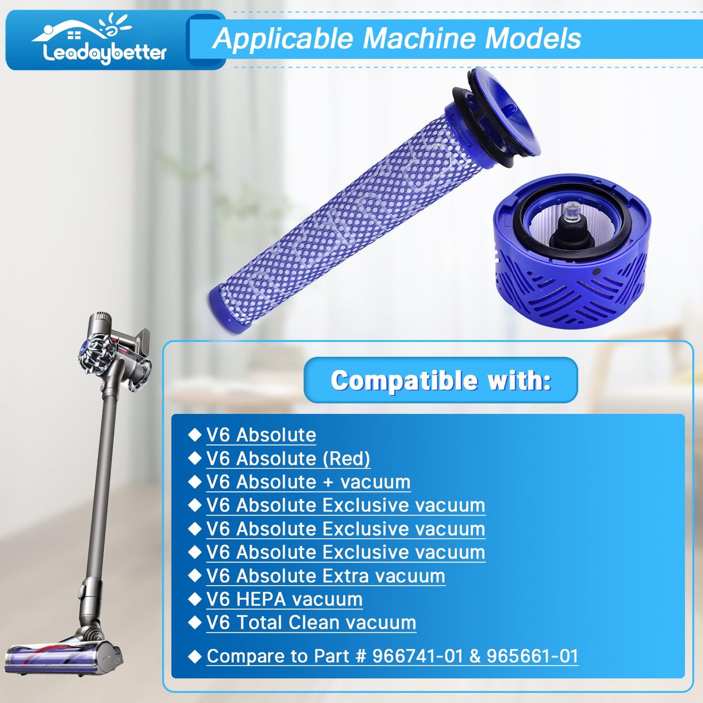 V6 Filter Set
