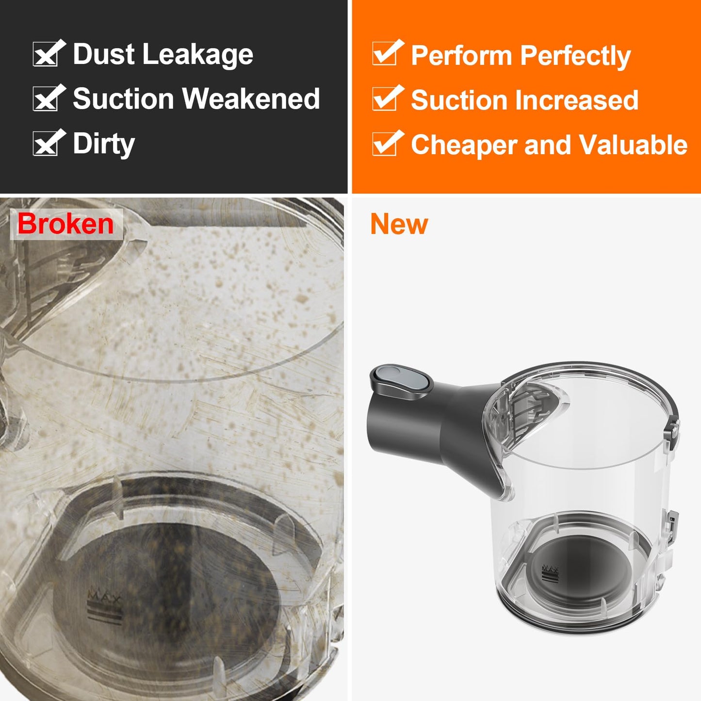 V6 Dust Bin
