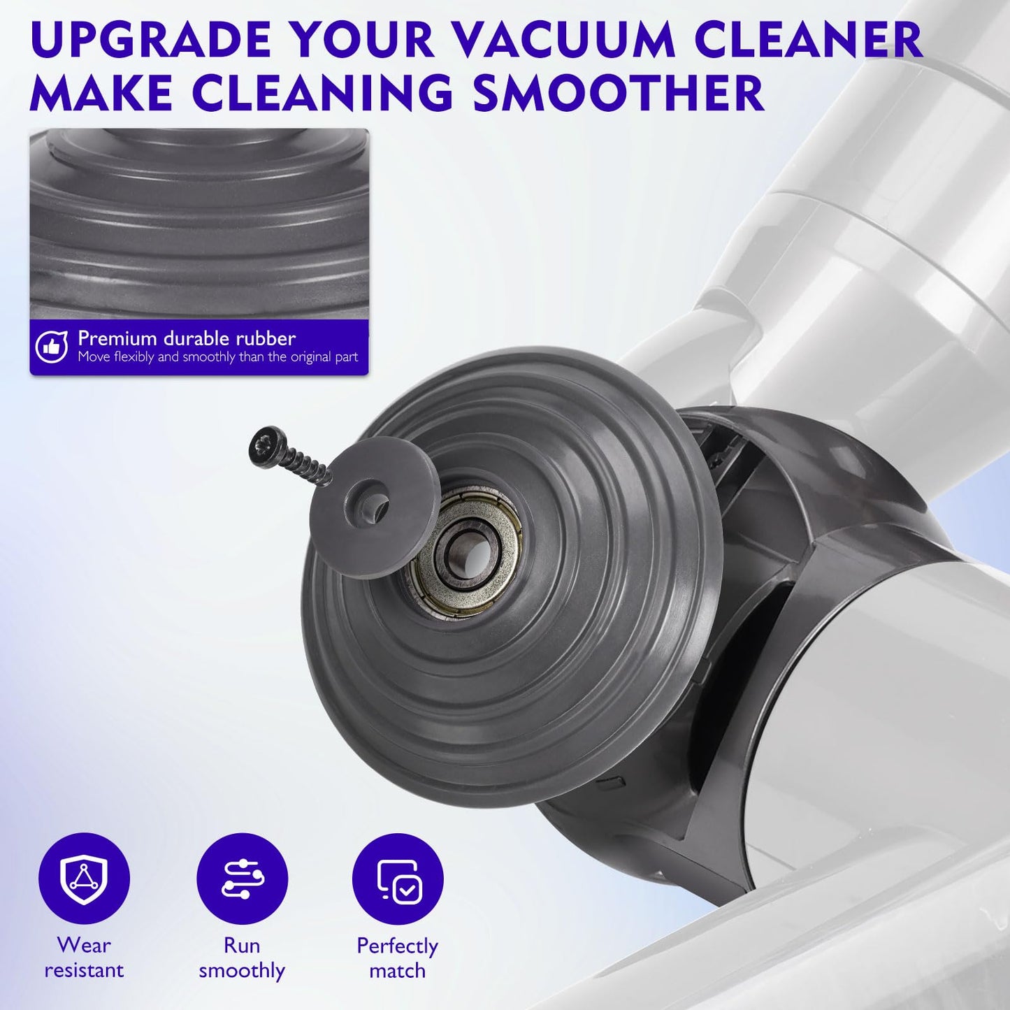Ball Wheel + Vacuum Head Connector